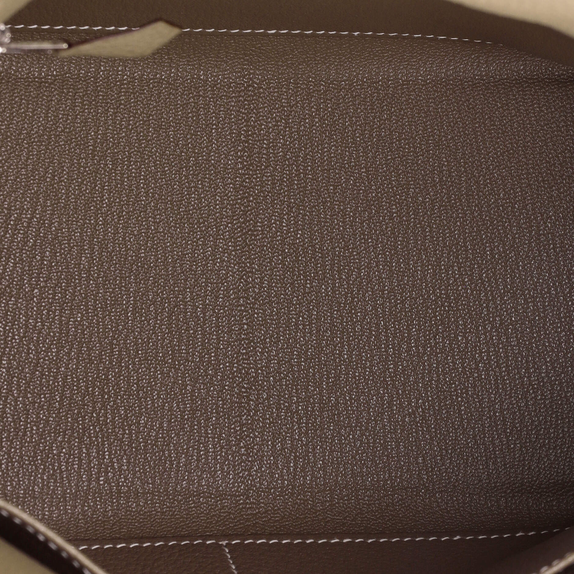 Kelly Handbag Grey Togo with Palladium Hardware 28