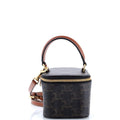 Top Handle Square Vanity Case Triomphe Coated Canvas Mini