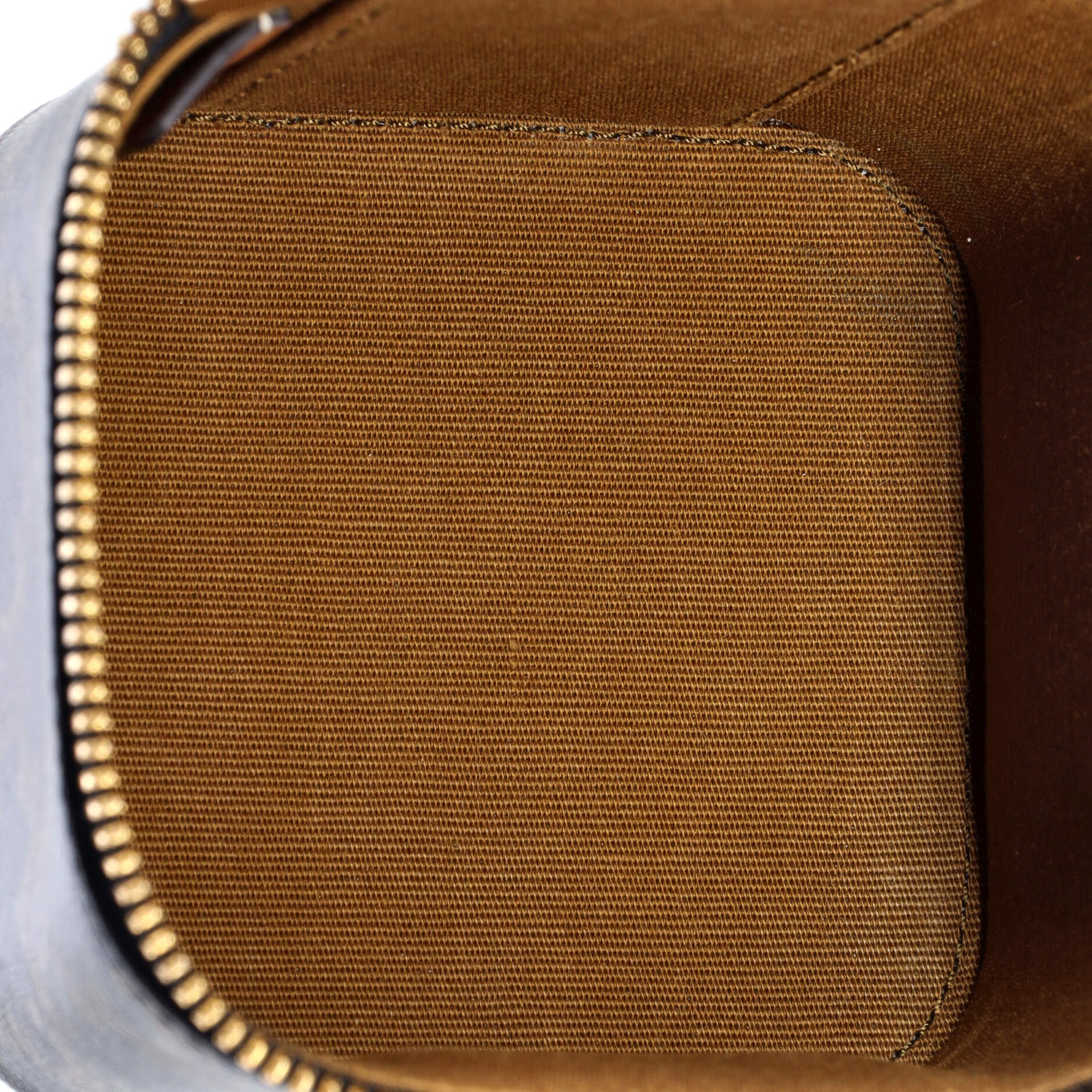 Top Handle Square Vanity Case Triomphe Coated Canvas Mini