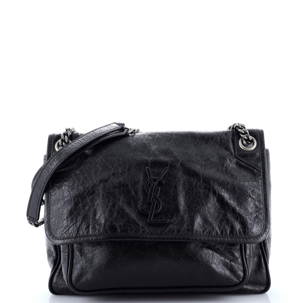 Niki Chain Flap Bag Leather Medium