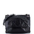 Niki Chain Flap Bag Leather Medium