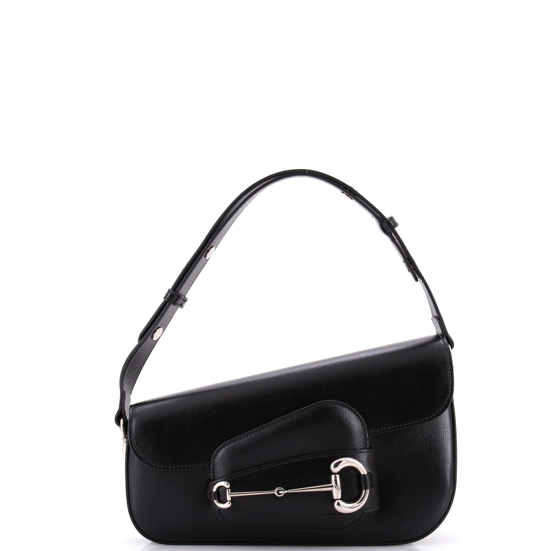 Horsebit 1955 Asymmetric Shoulder Bag Leather Small