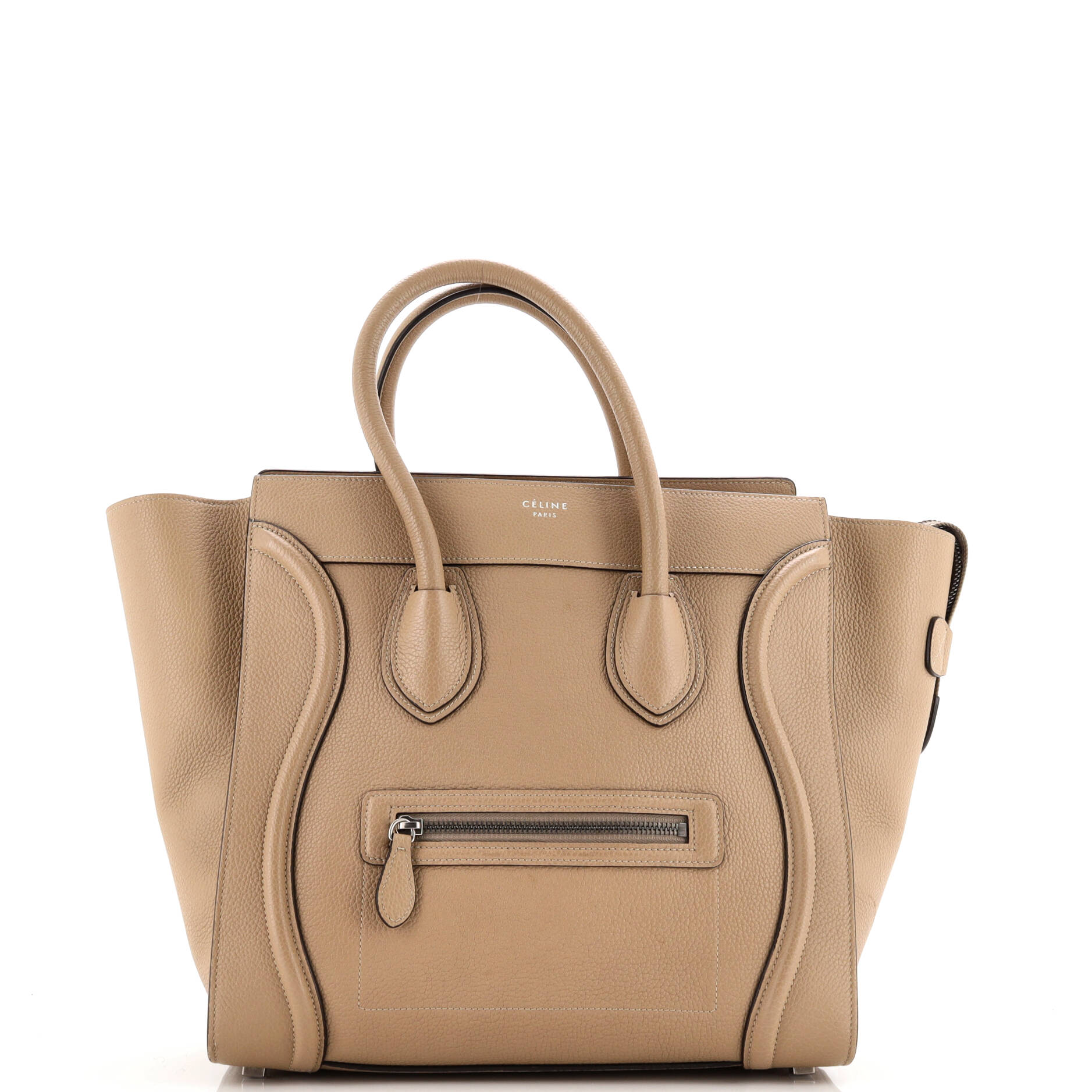 Luggage Bag Grainy Leather Mini