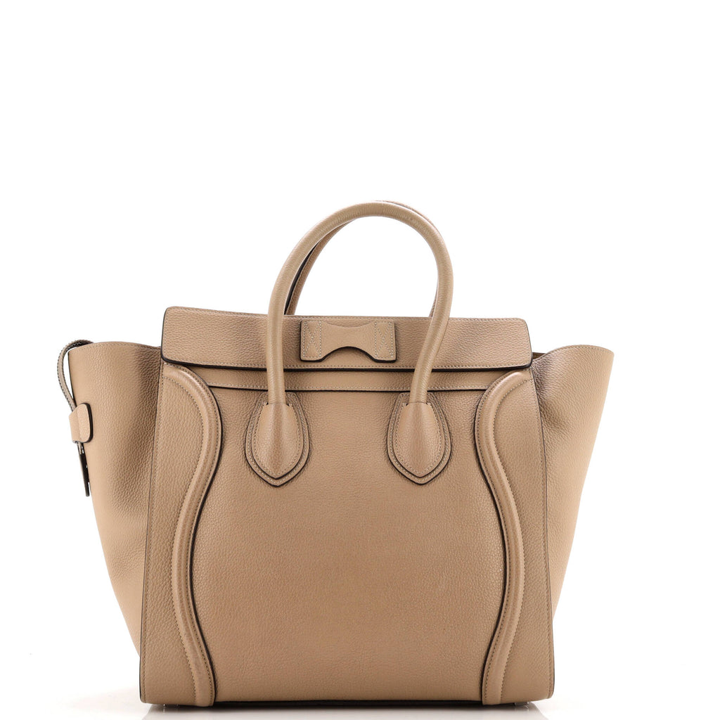 Luggage Bag Grainy Leather Mini
