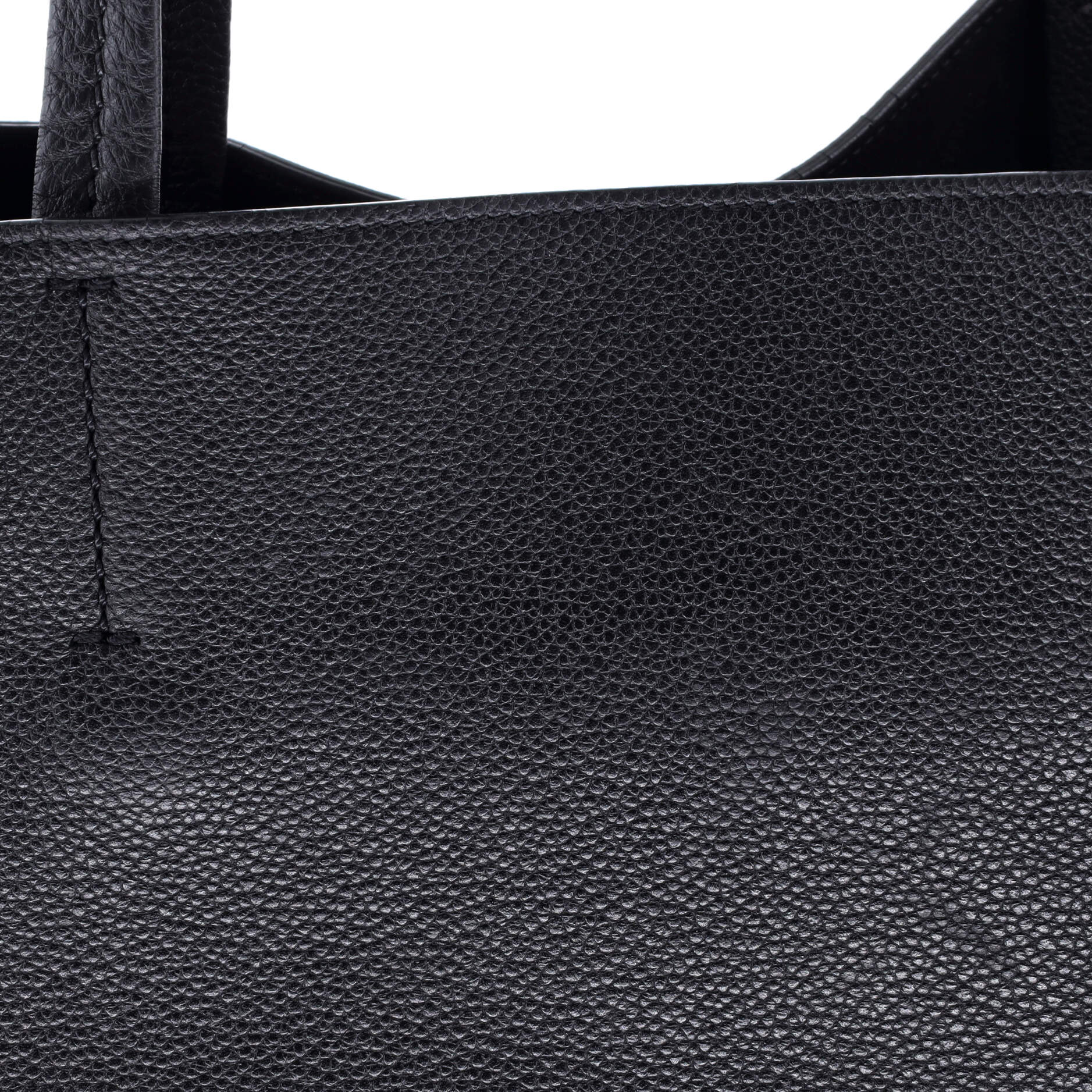 Phantom Tie Cabas Tote Leather Small