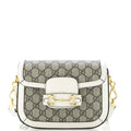 Horsebit 1955 Shoulder Bag GG Coated Canvas with Leather Mini