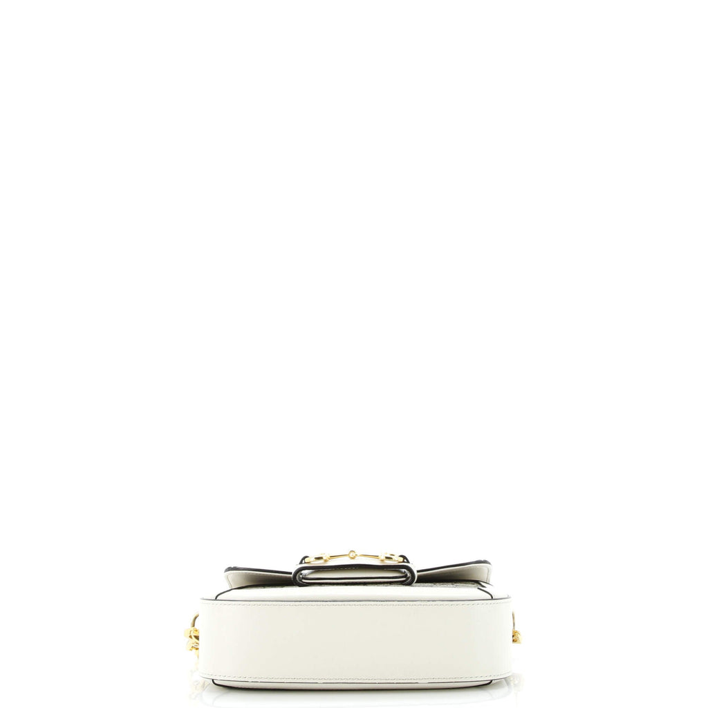 Horsebit 1955 Shoulder Bag GG Coated Canvas with Leather Mini