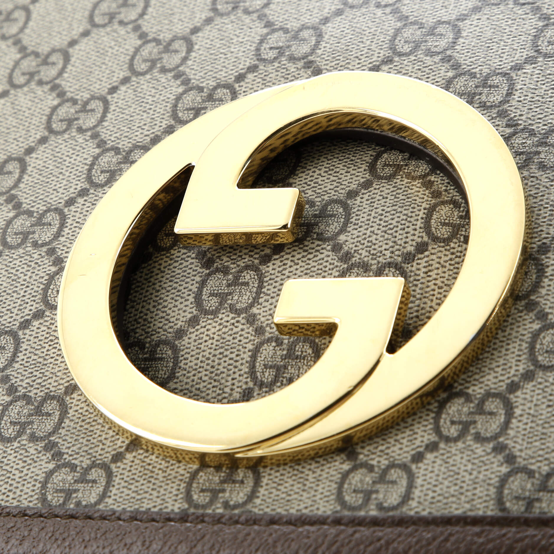 Blondie NM Top Handle Bag GG Coated Canvas Medium