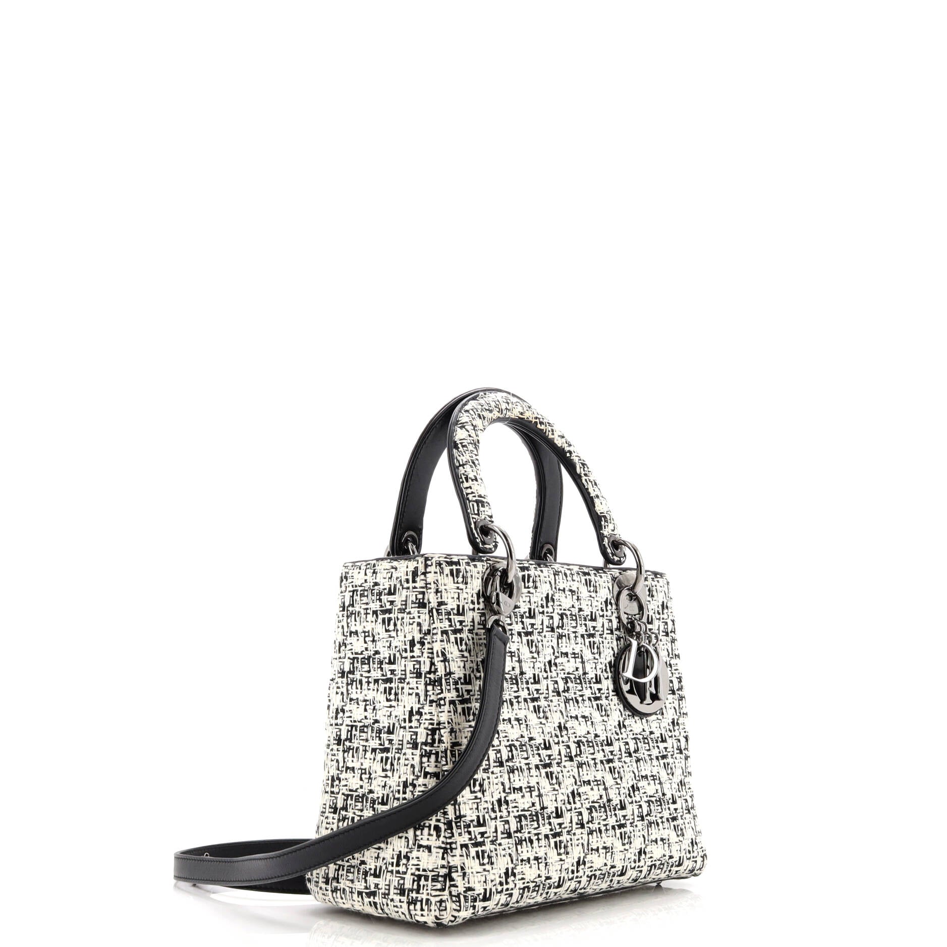 Lady Dior Bag Tweed Medium