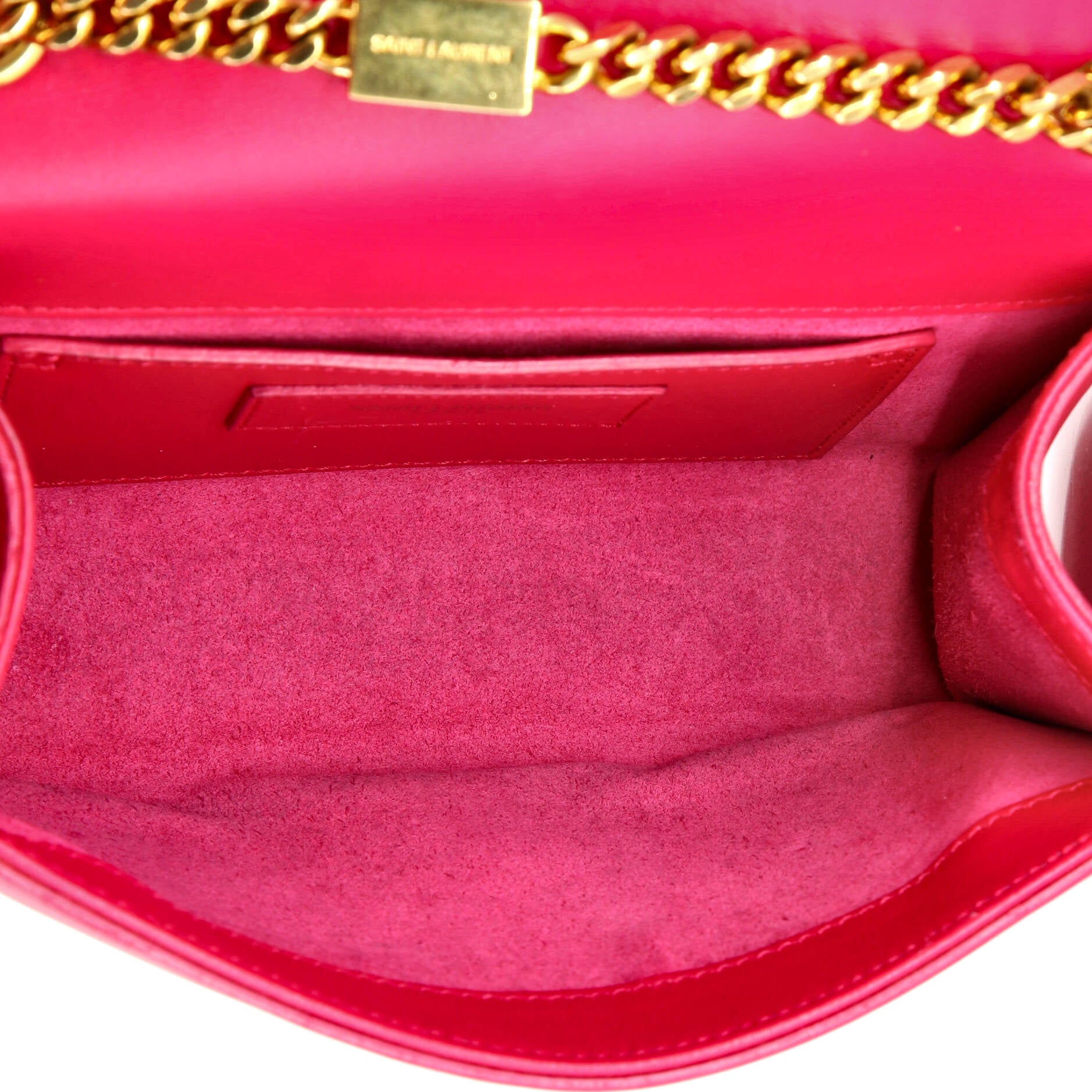 Classic Monogram Tassel Crossbody Bag Leather Small