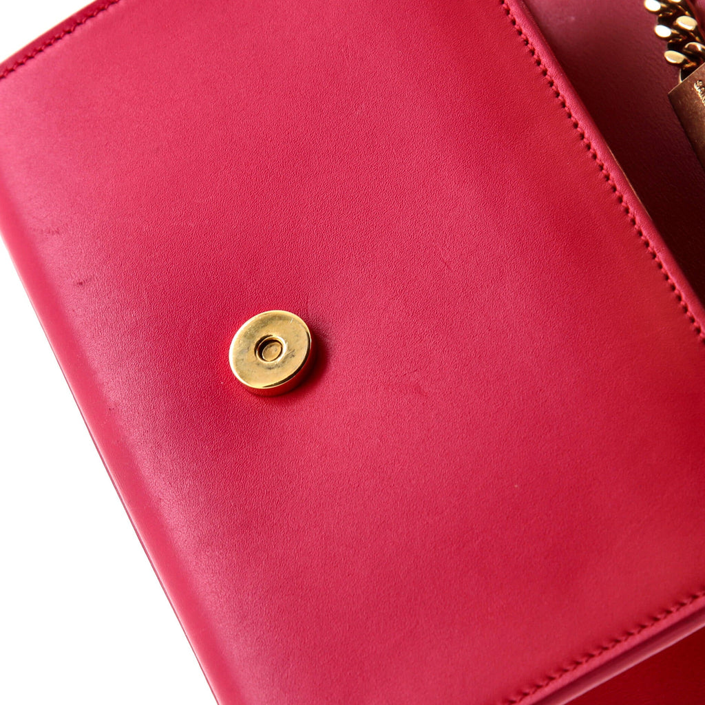 Classic Monogram Tassel Crossbody Bag Leather Small