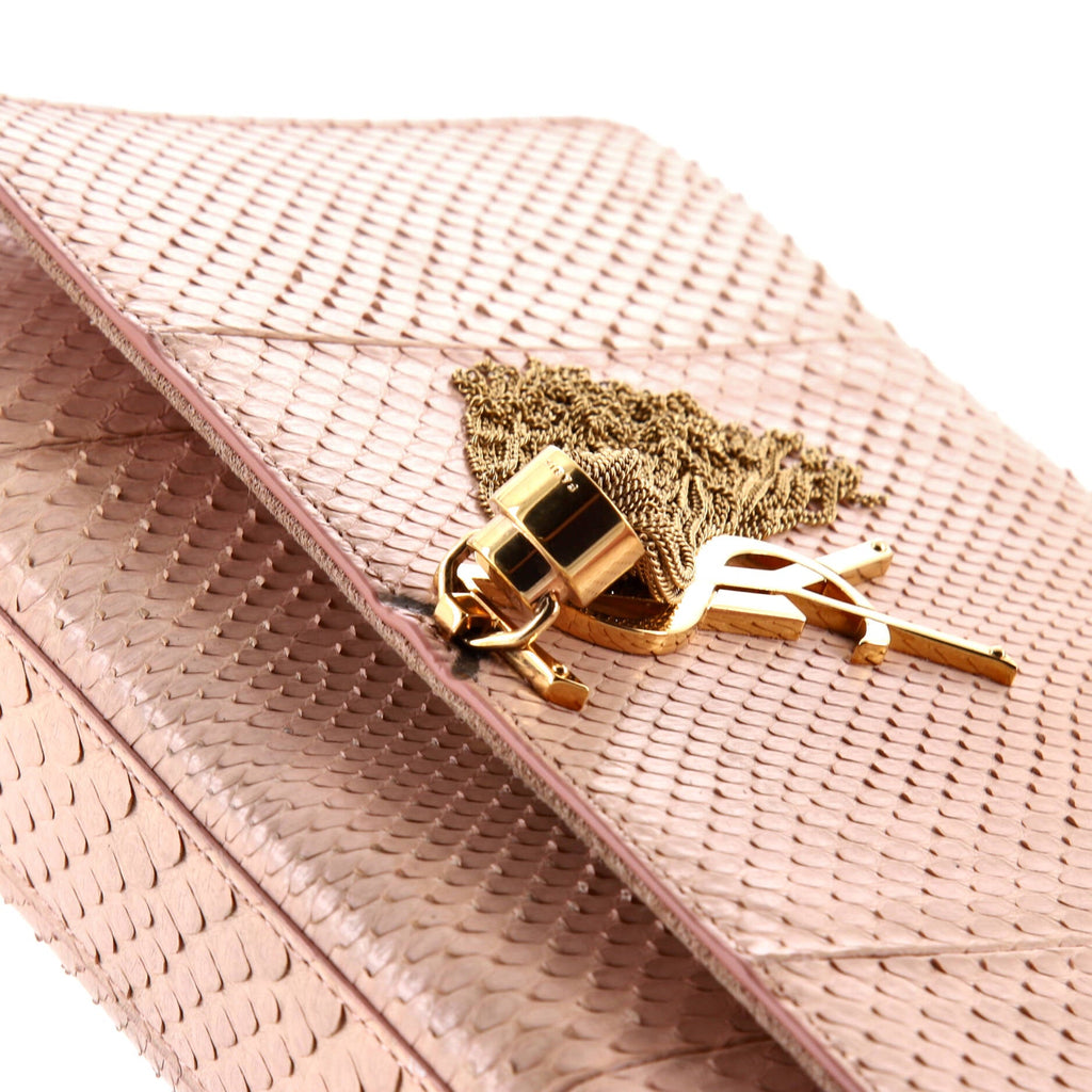 Classic Monogram Tassel Crossbody Bag Python Medium