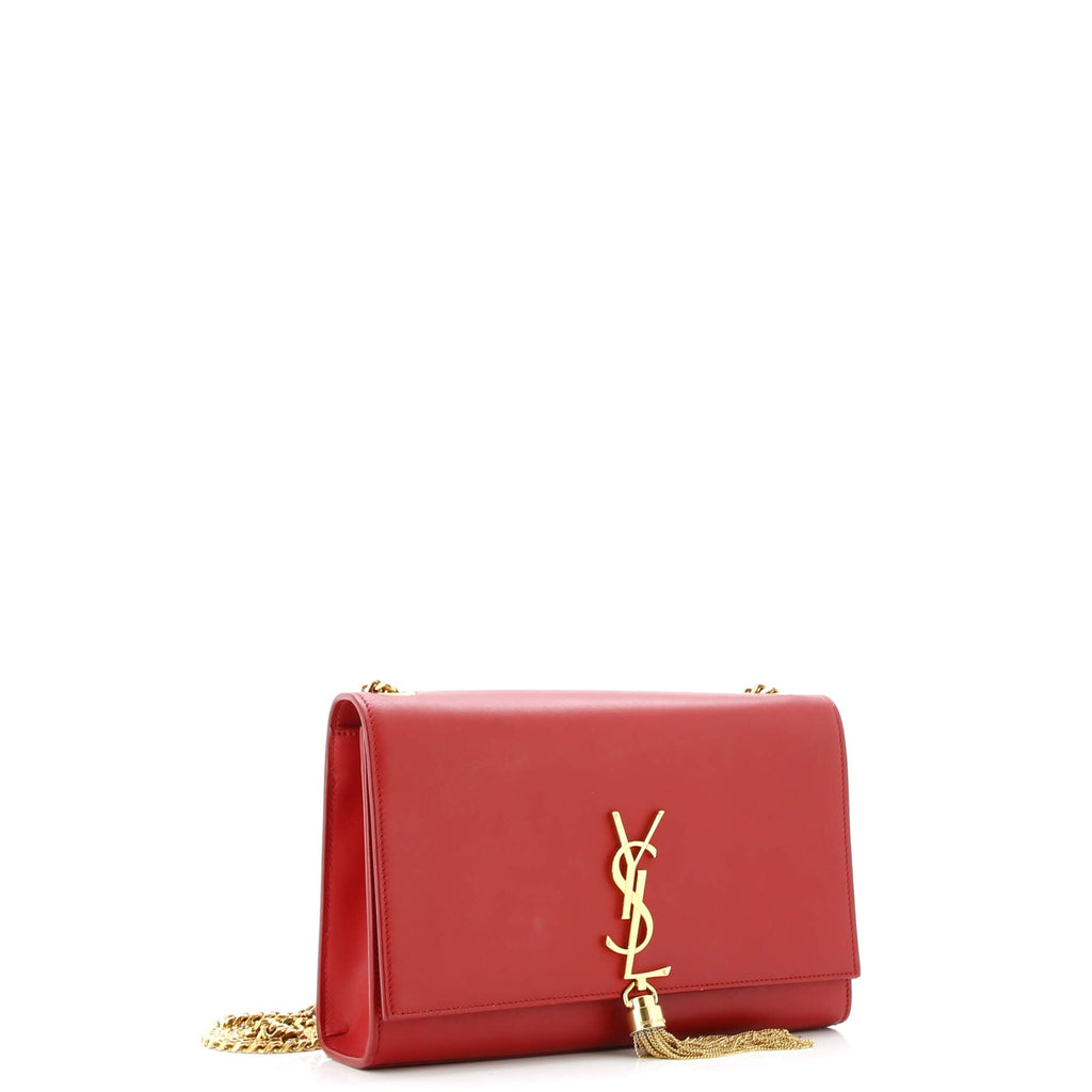 Classic Monogram Tassel Crossbody Bag Leather Medium