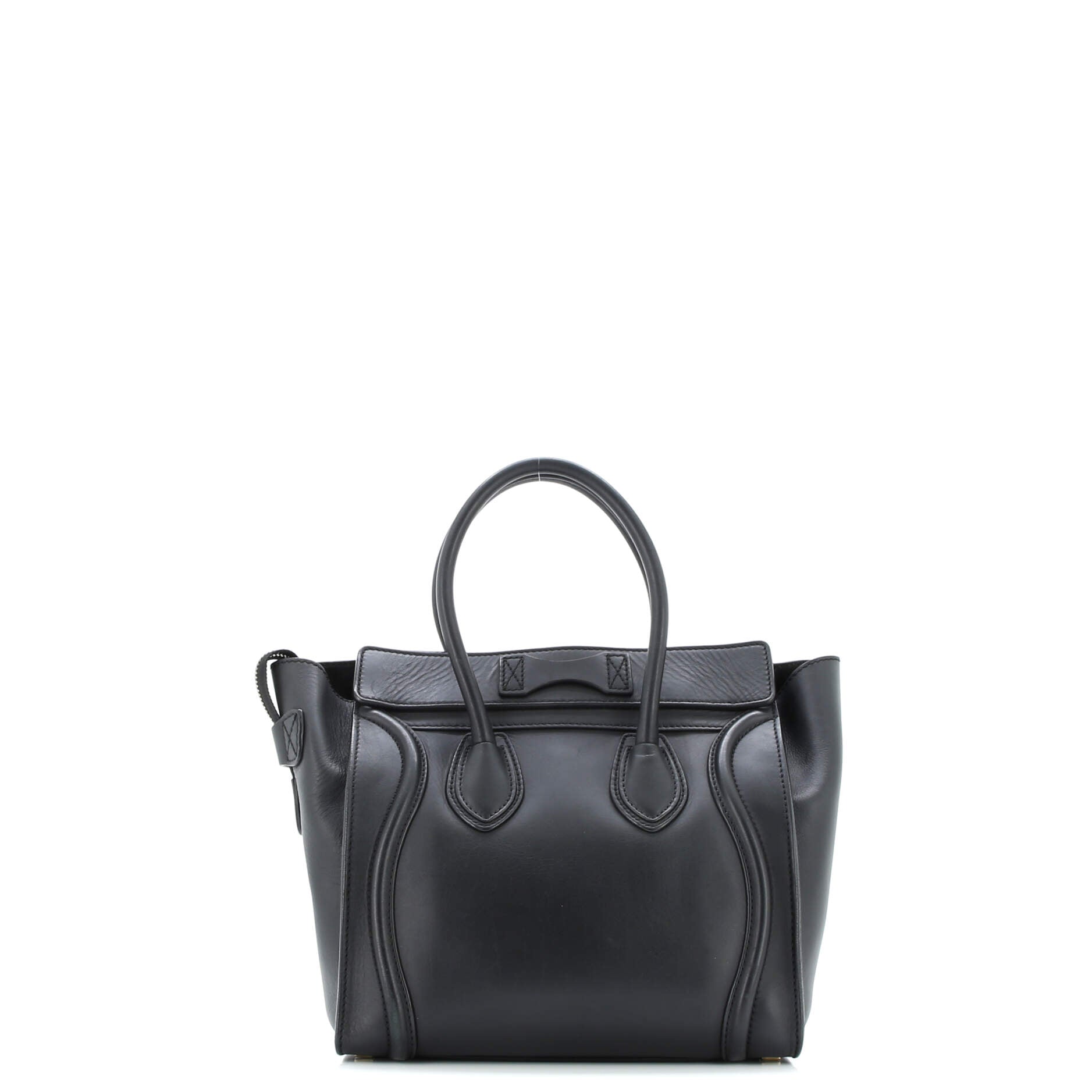 Luggage Bag Smooth Leather Micro