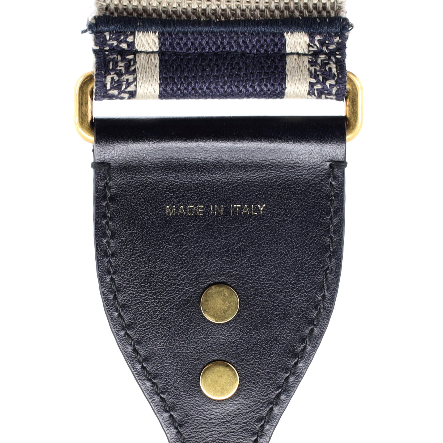 Logo Shoulder Strap Embroidered Canvas