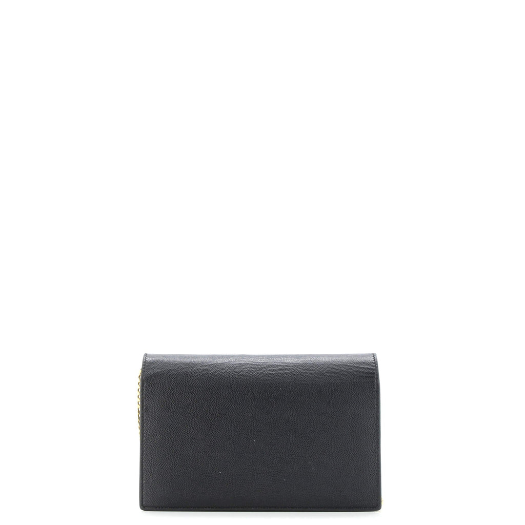 Classic Monogram Tassel Crossbody Bag Grainy Leather Small