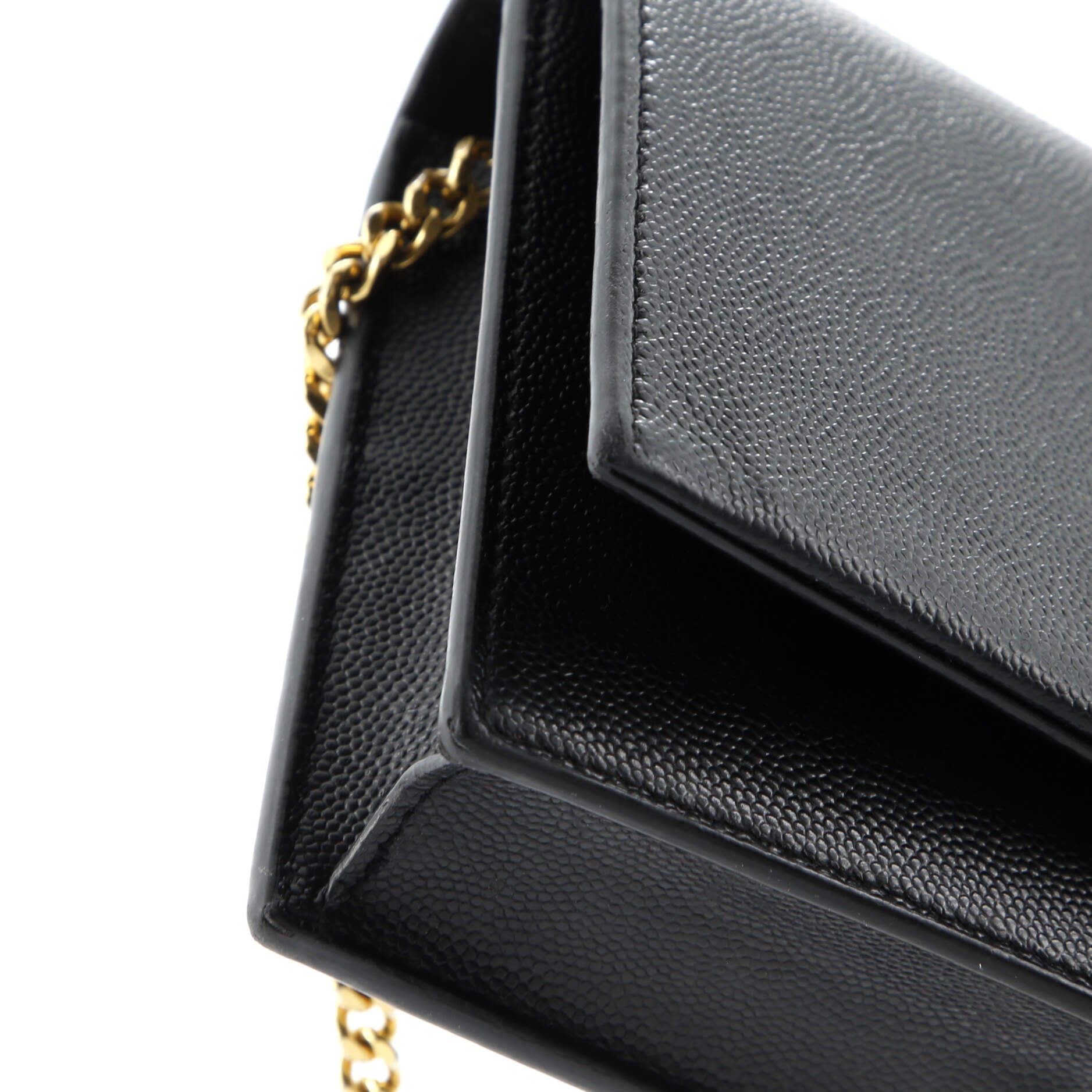 Classic Monogram Tassel Crossbody Bag Grainy Leather Small