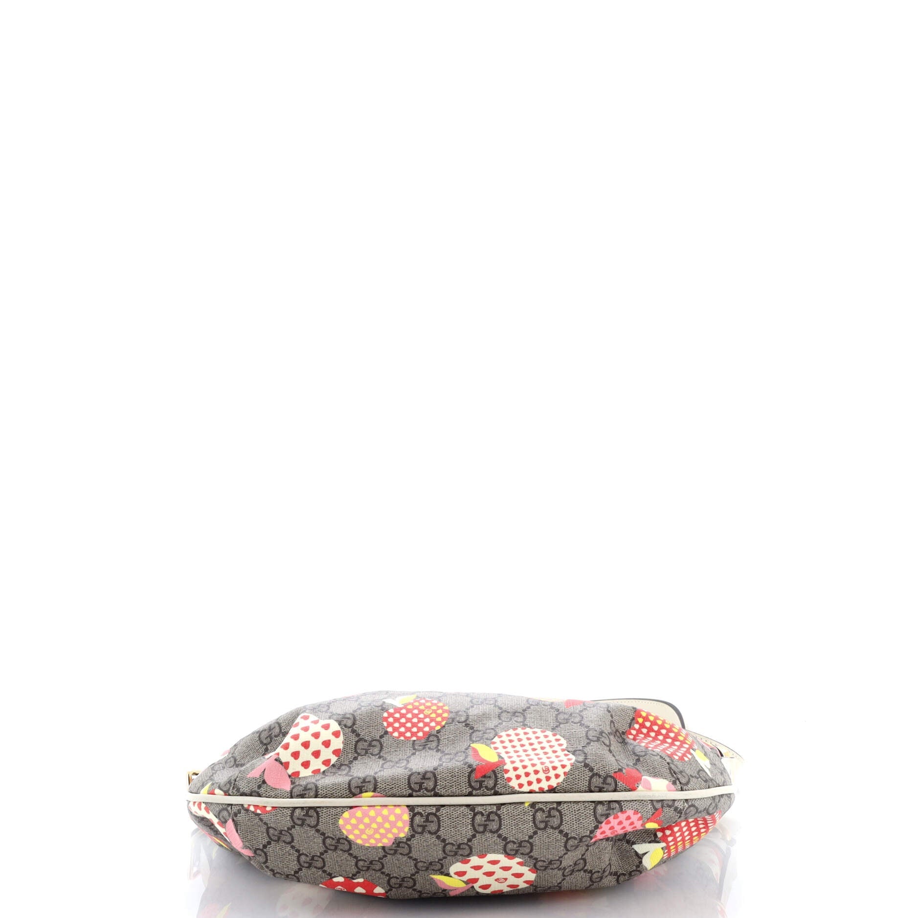 Ophidia Half Moon Hobo Printed GG Coated Canvas Small