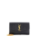 Uptown Chain Wallet Leather