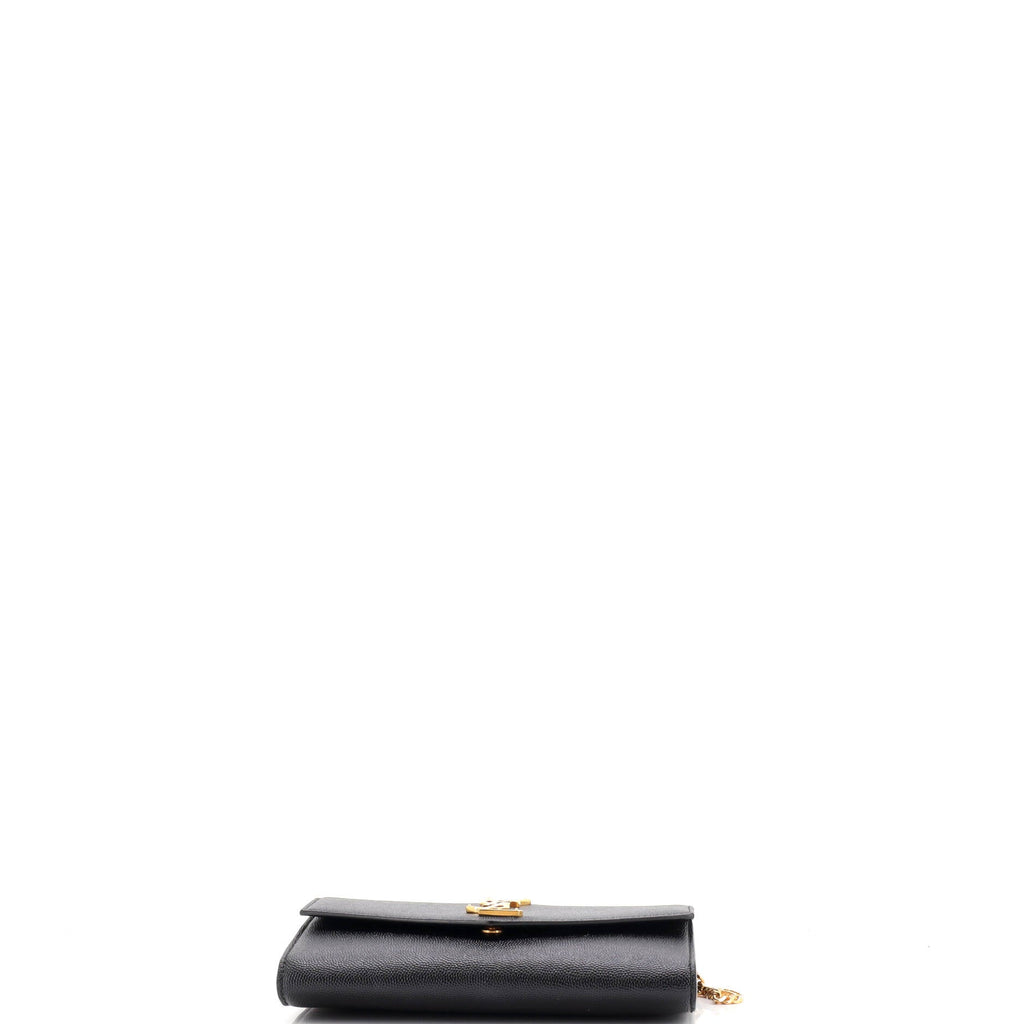 Uptown Chain Wallet Leather