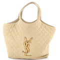 Icare Shopping Tote Quilted Suede Maxi