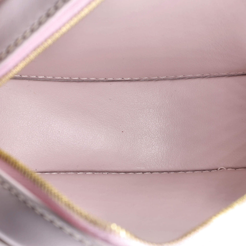 Triomphe Oval Crossbody Bag Leather Mini