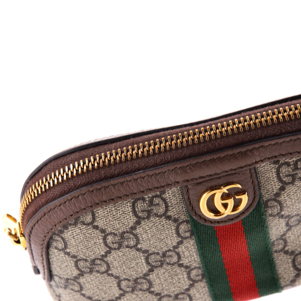 Ophidia Cosmetic Case GG Coated Canvas Medium
