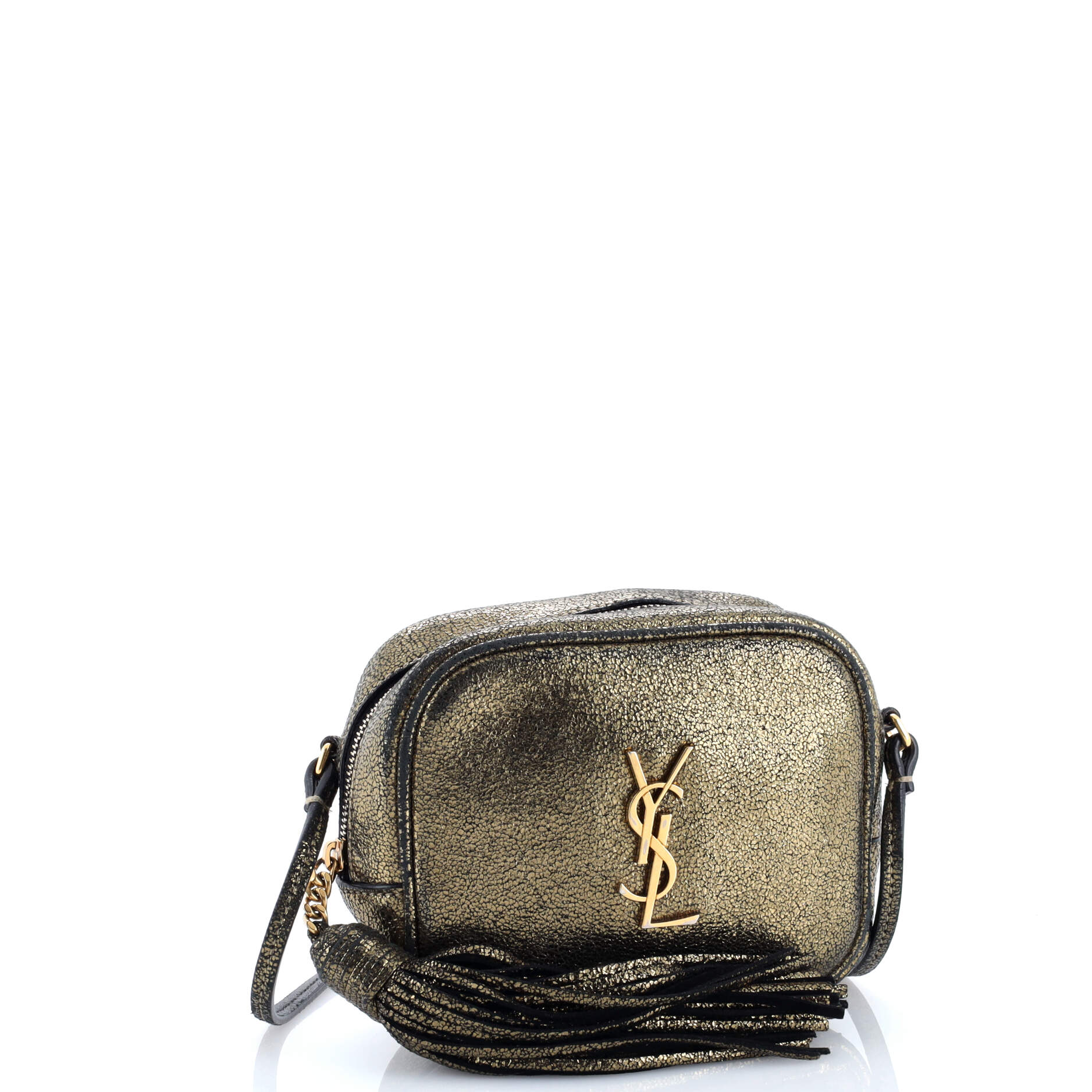 Classic Monogram Blogger Crossbody Bag Leather Small