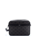 Zip Messenger Bag Triomphe Coated Canvas Small