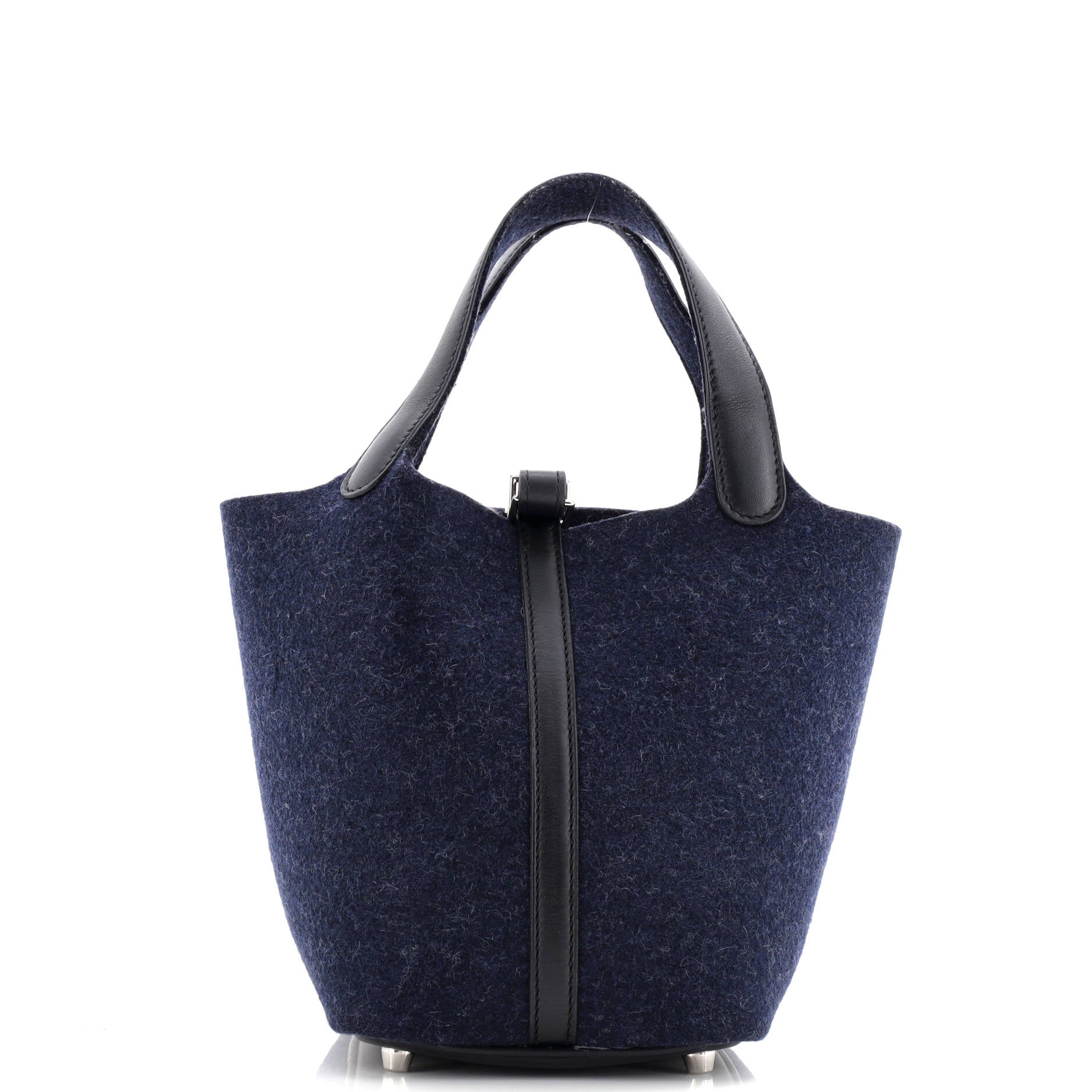 Picotin Lock Bag Felt with Leather PM