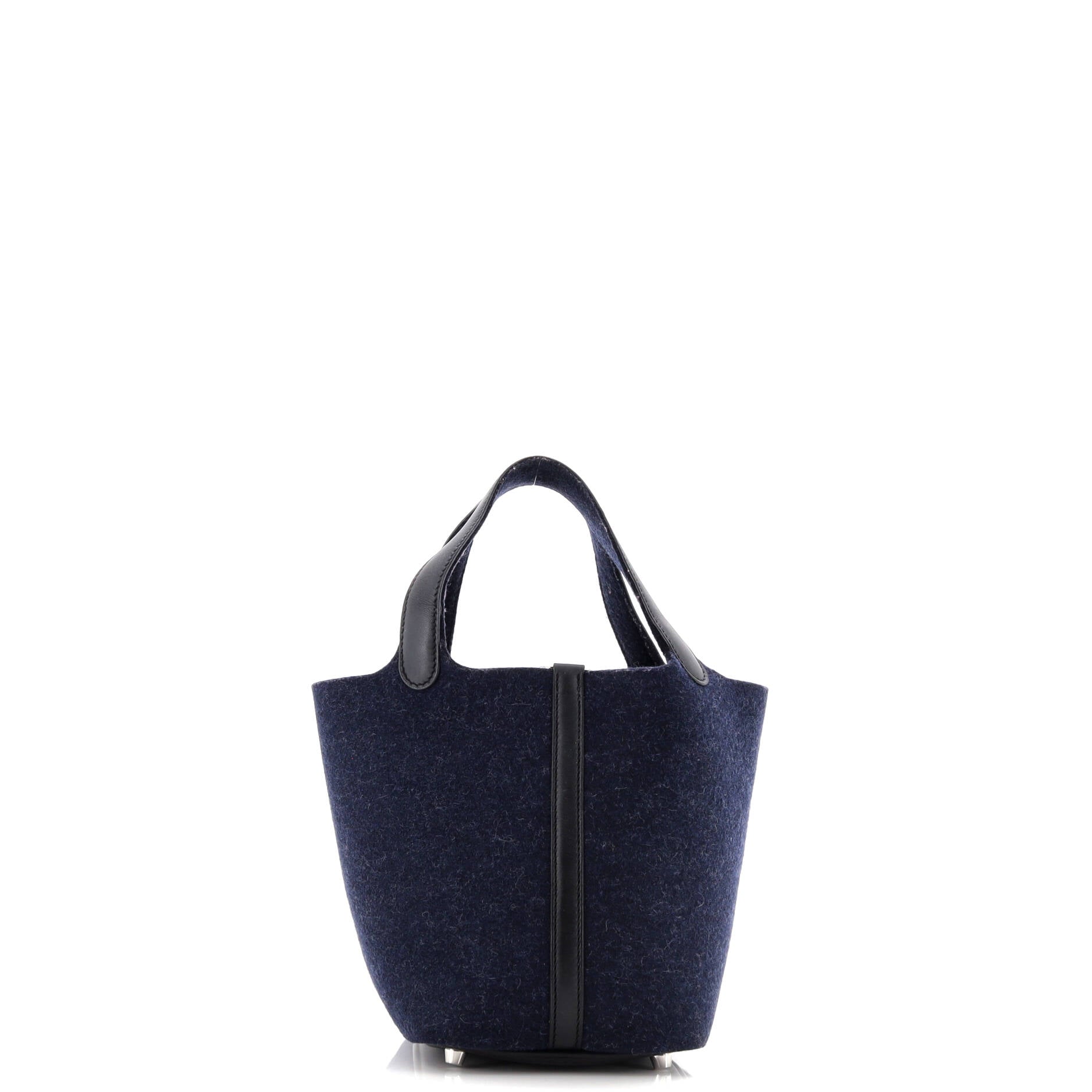 Picotin Lock Bag Felt with Leather PM