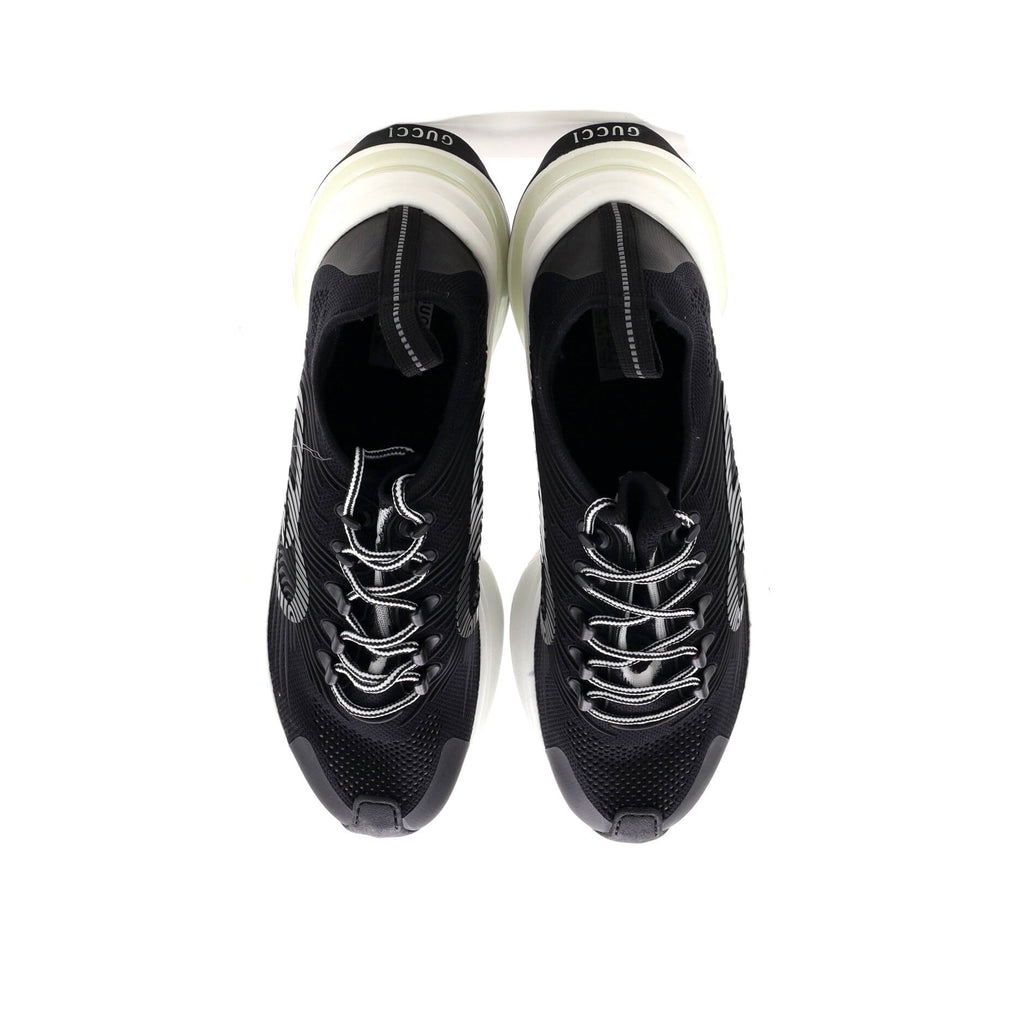 Men's Run Sneakers Embroidered Technical Fabric