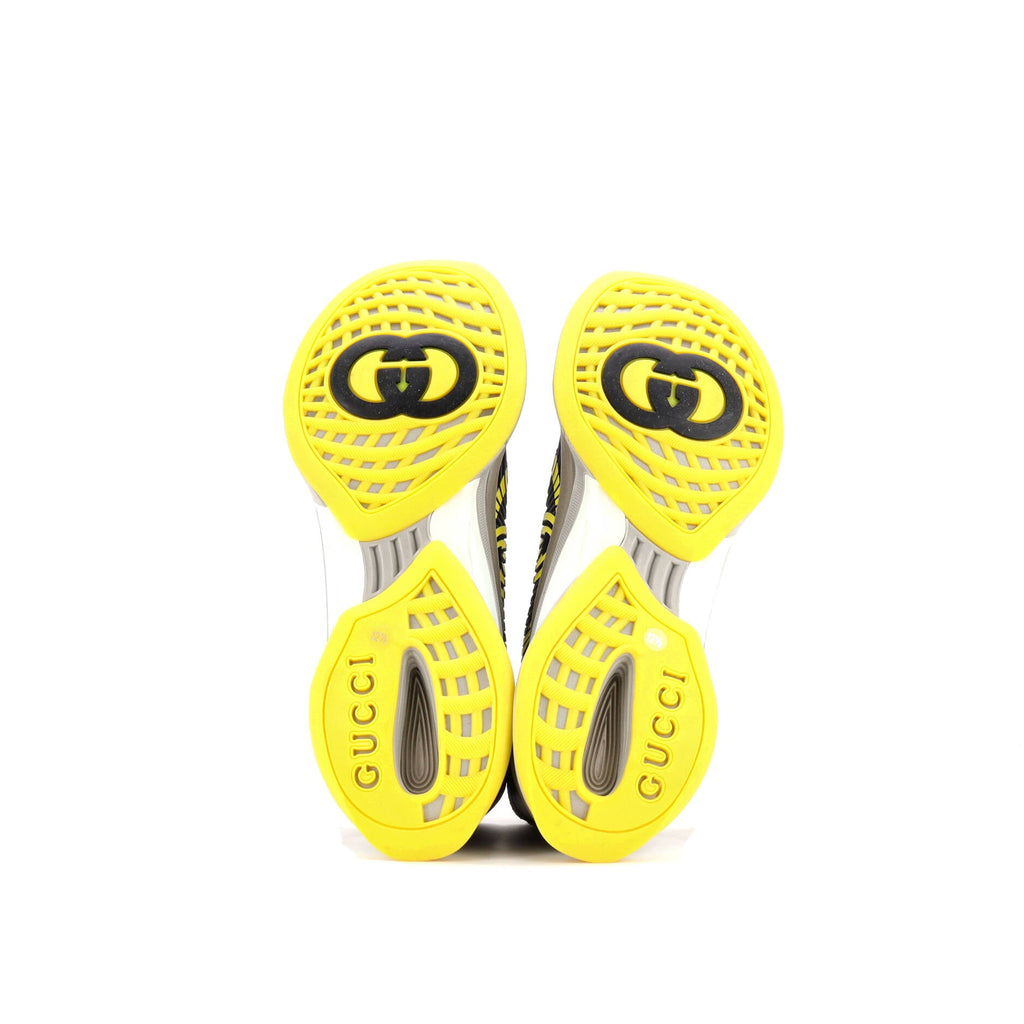 Men's Run Sneakers Embroidered Technical Fabric