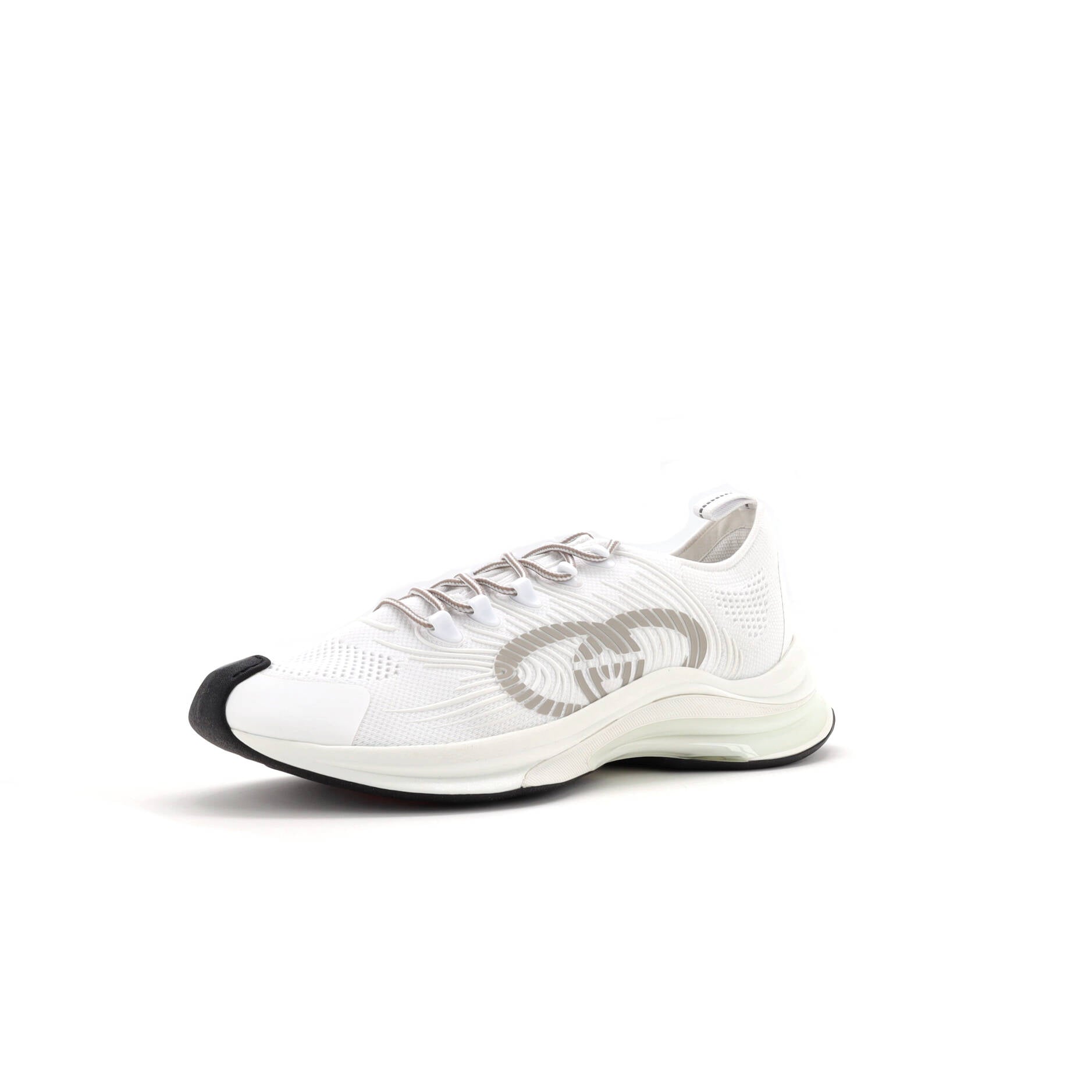 Men's Run Sneakers Embroidered Technical Fabric
