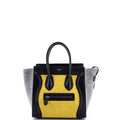 Tricolor Luggage Bag Felt Micro
