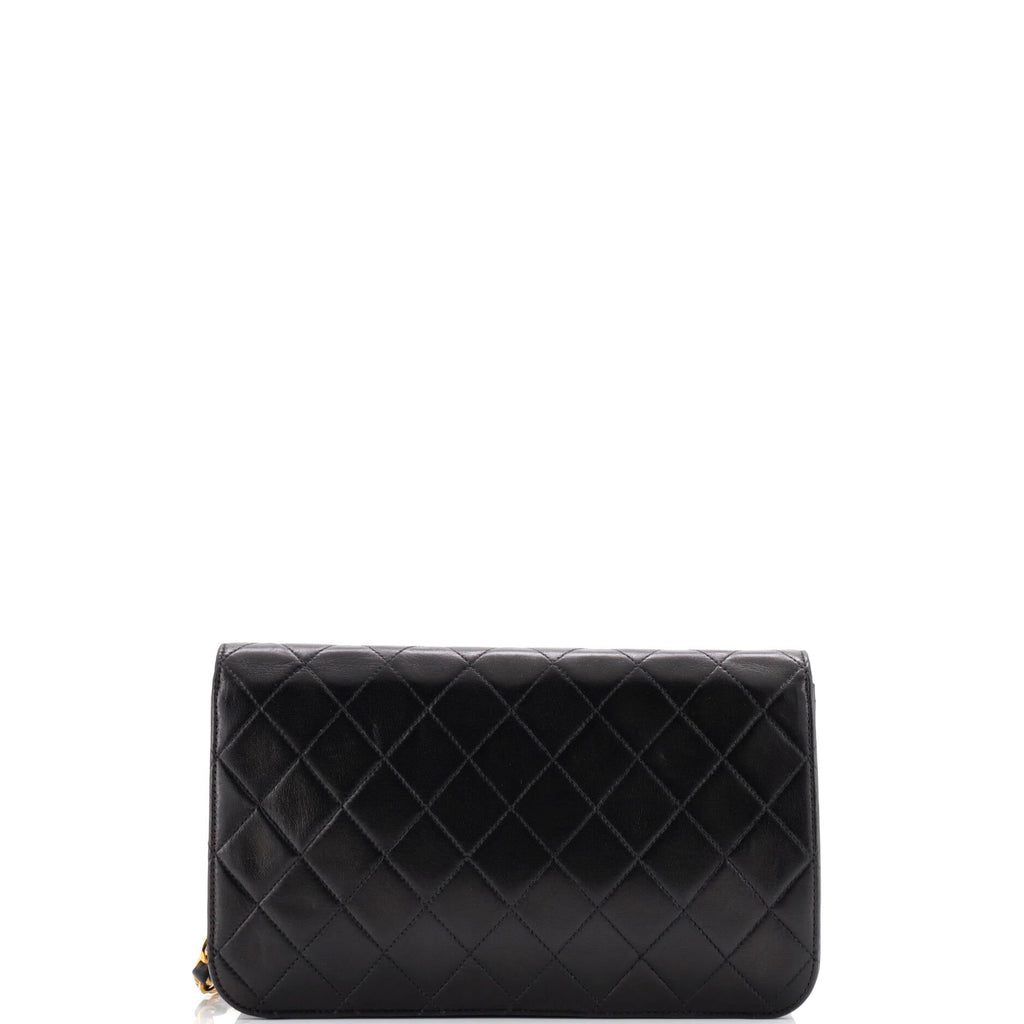 Vintage Full Flap Bag Quilted Lambskin Medium