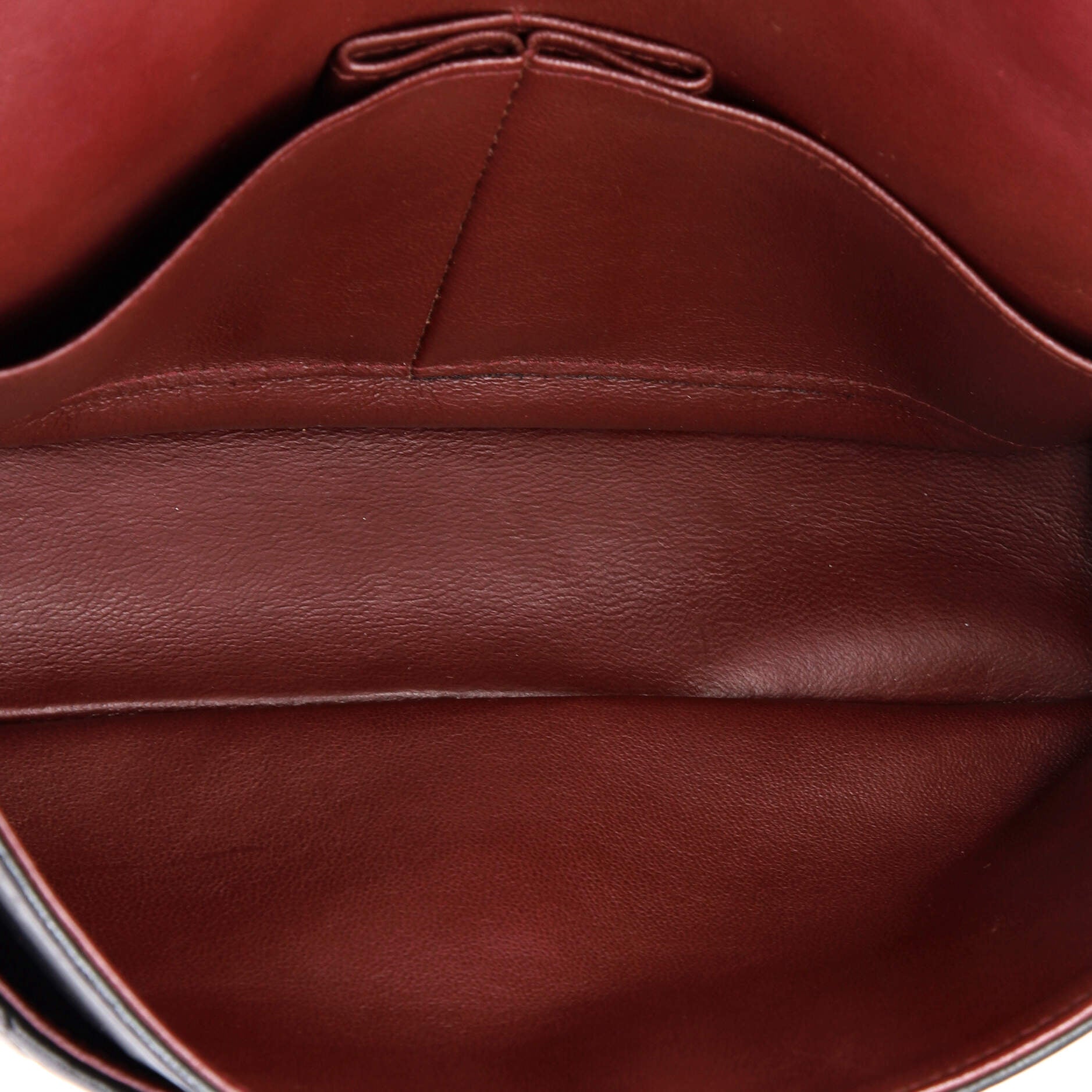 Vintage Classic Double Flap Bag Chevron Lambskin Medium