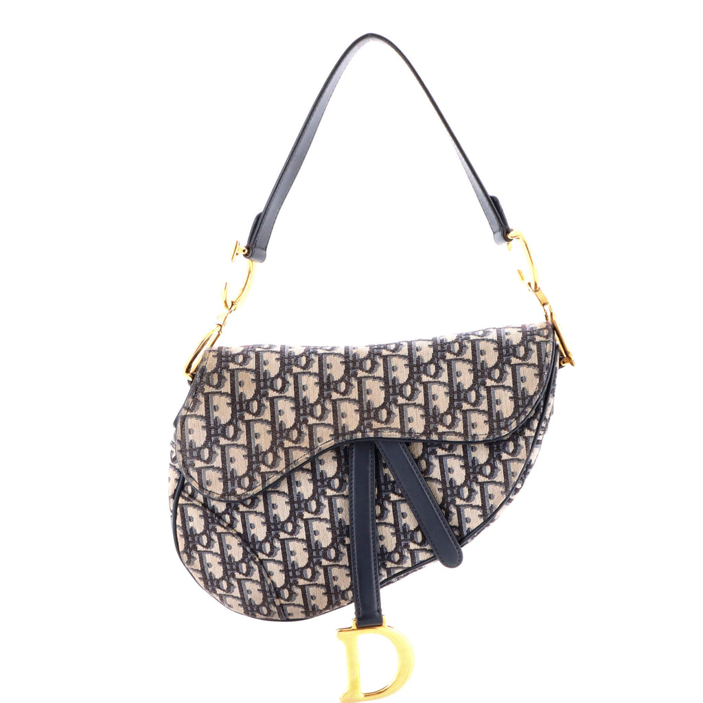 Saddle Handbag Oblique Canvas Medium