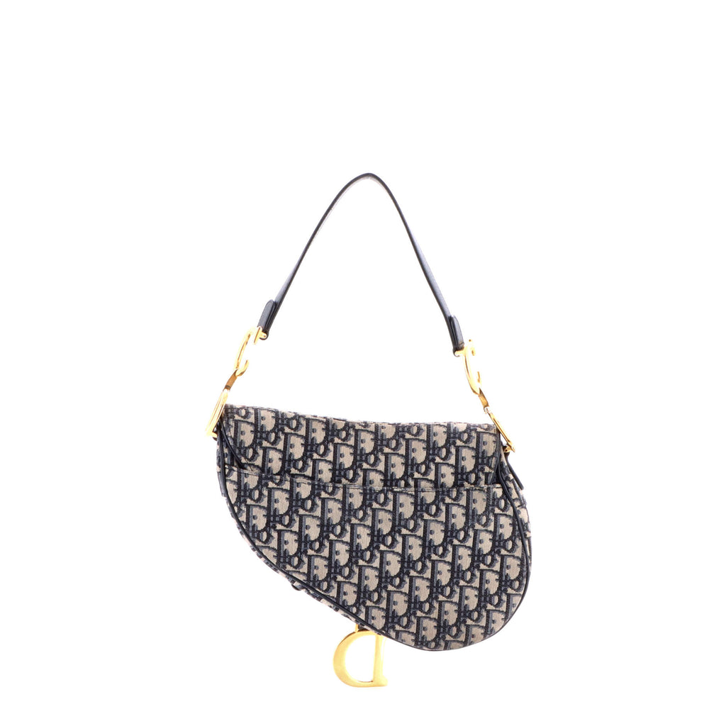 Saddle Handbag Oblique Canvas Medium