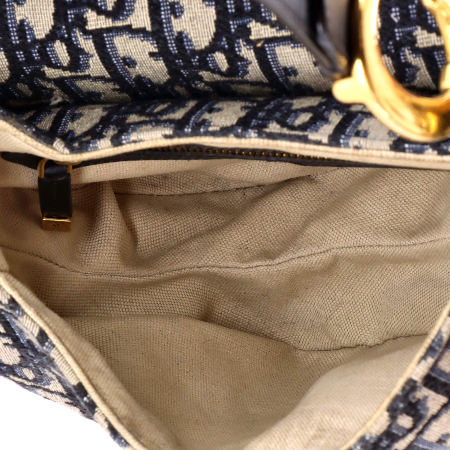 Saddle Handbag Oblique Canvas Medium