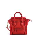 Luggage Bag Grainy Leather Nano