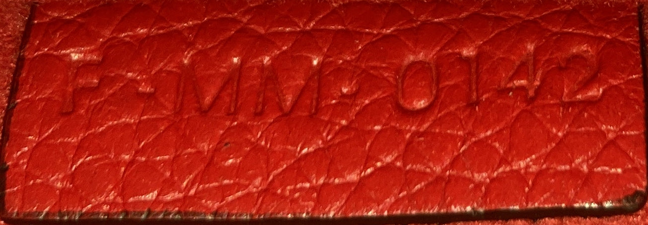 Luggage Bag Grainy Leather Nano