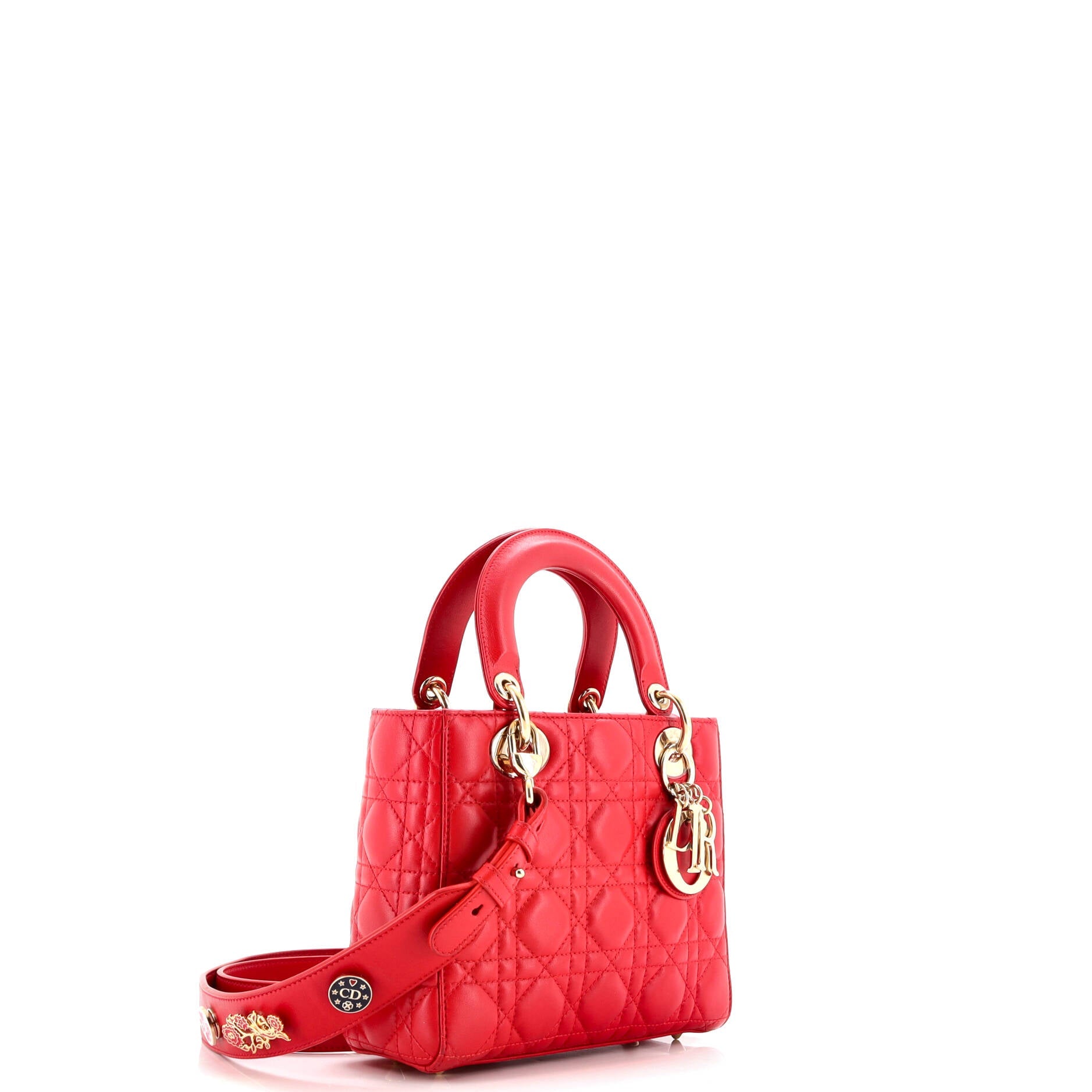 My Lady Dior Bag Cannage Quilt Lambskin