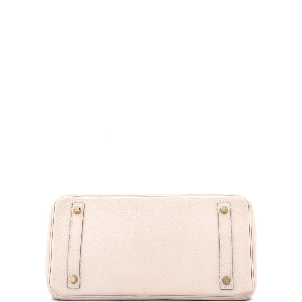 Birkin Handbag Light Togo with Gold Hardware 30