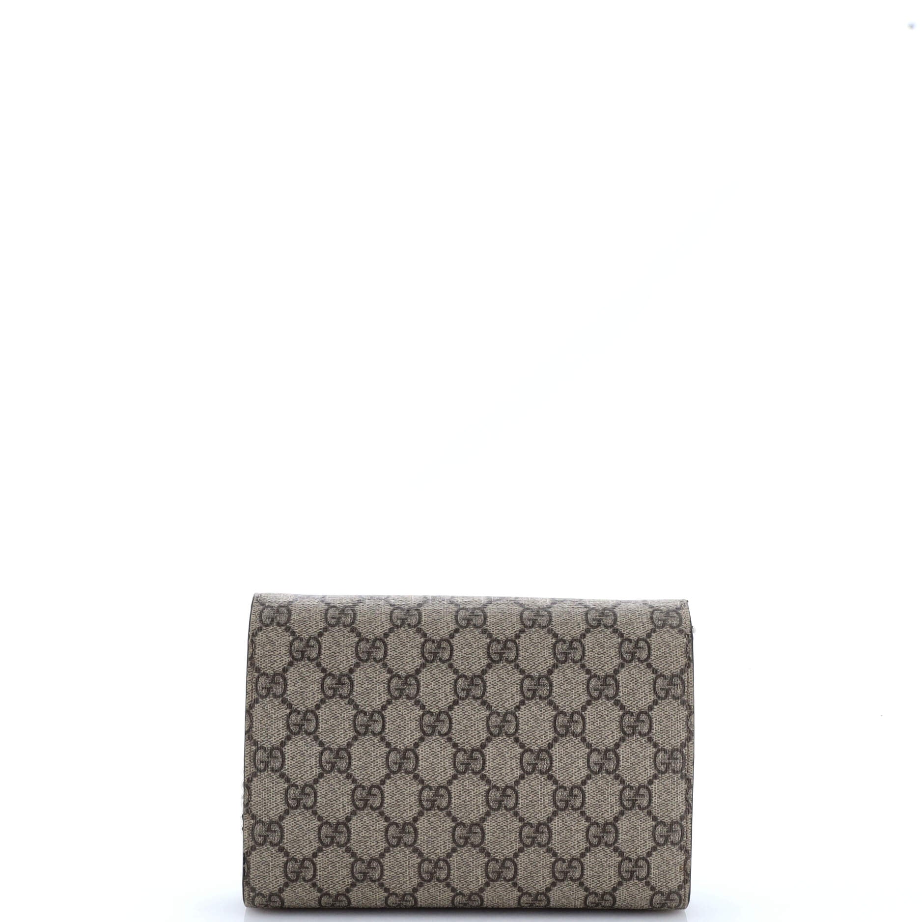 Dionysus Chain Wallet GG Coated Canvas Small