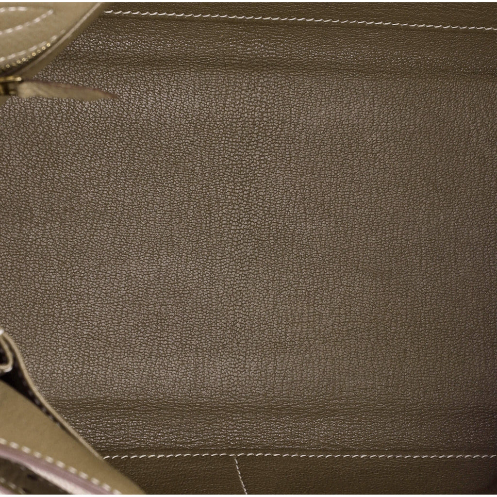 Kelly Handbag Grey Togo with Gold Hardware 32