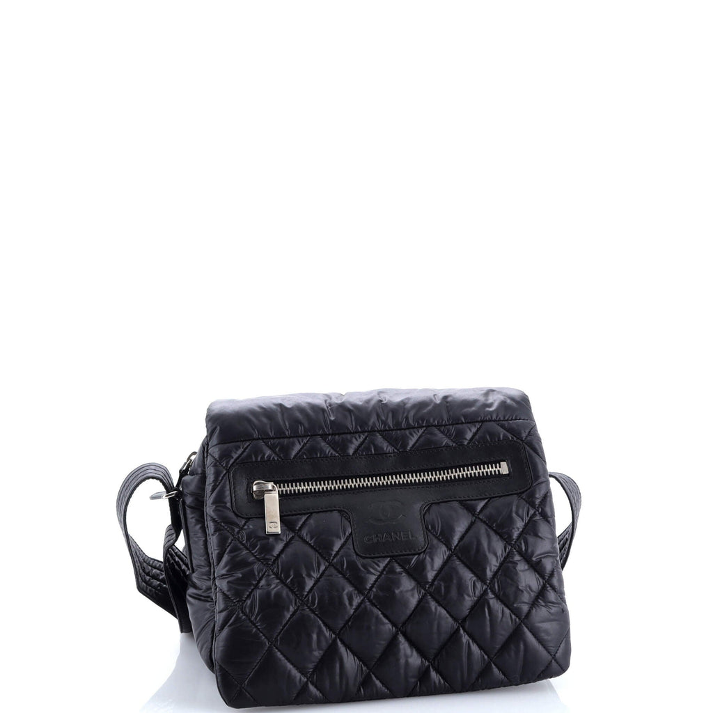 Coco Cocoon Messenger Bag Quilted Nylon Medium