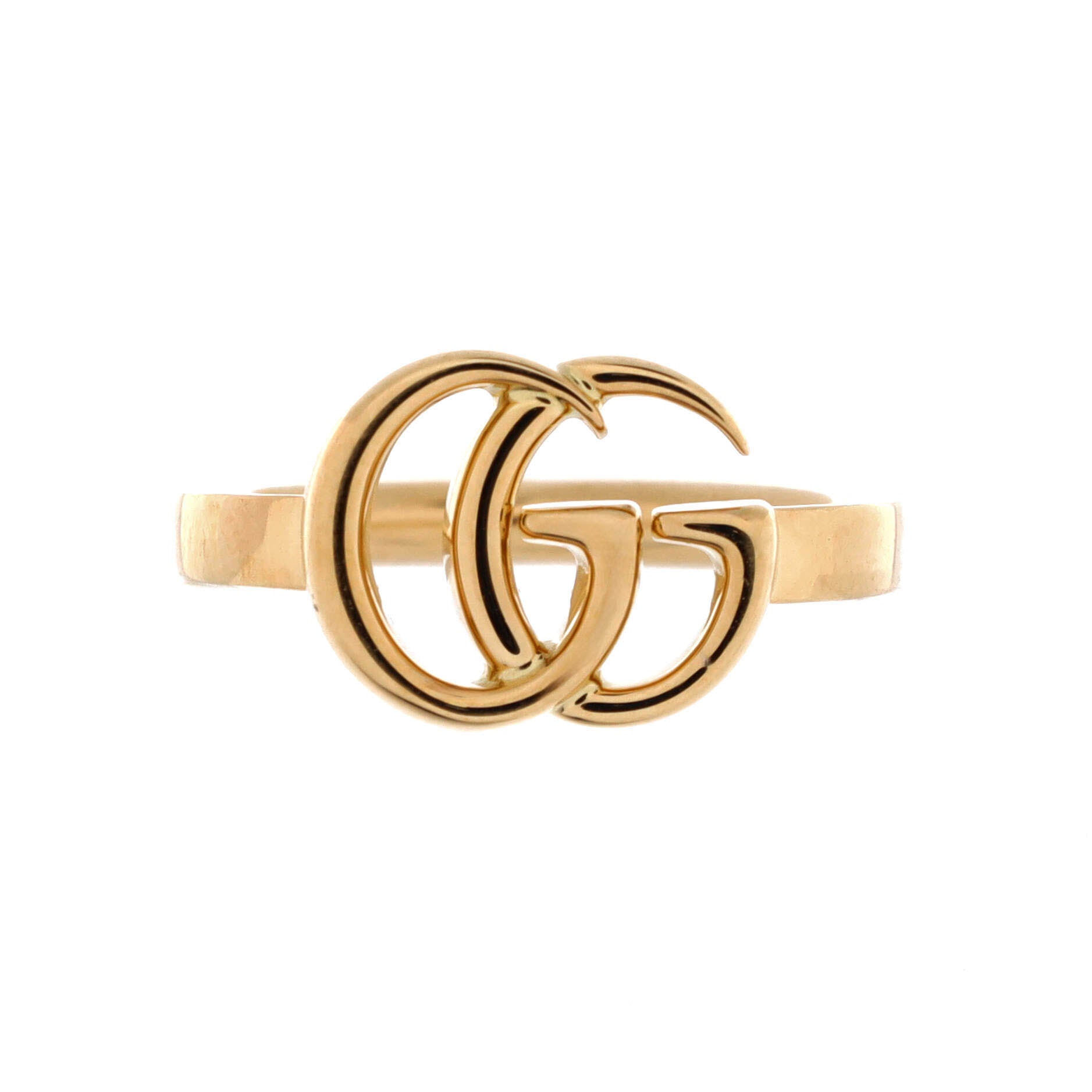 Running G Signet Ring 18K Yellow Gold