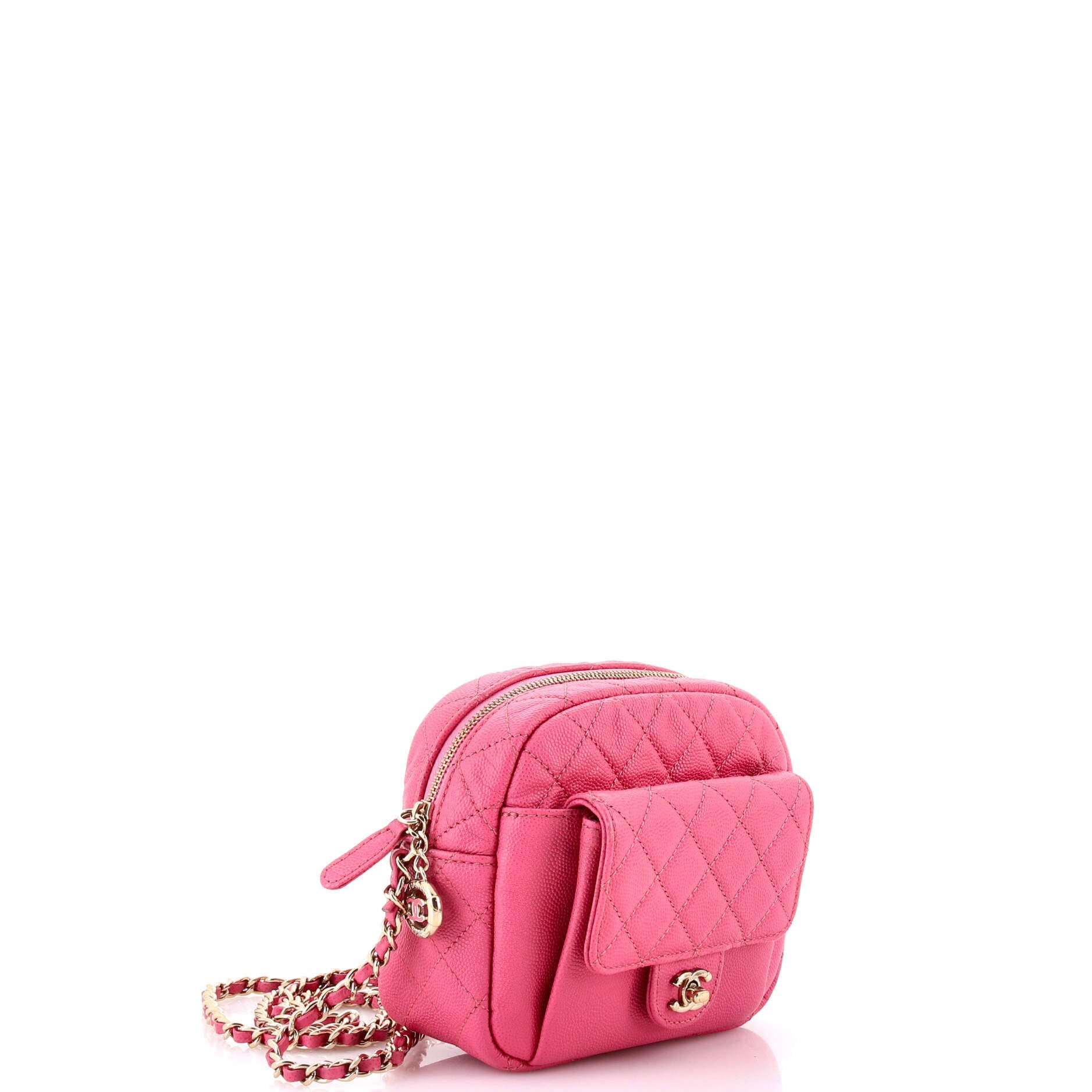 CC Day Camera Case Quilted Caviar Small