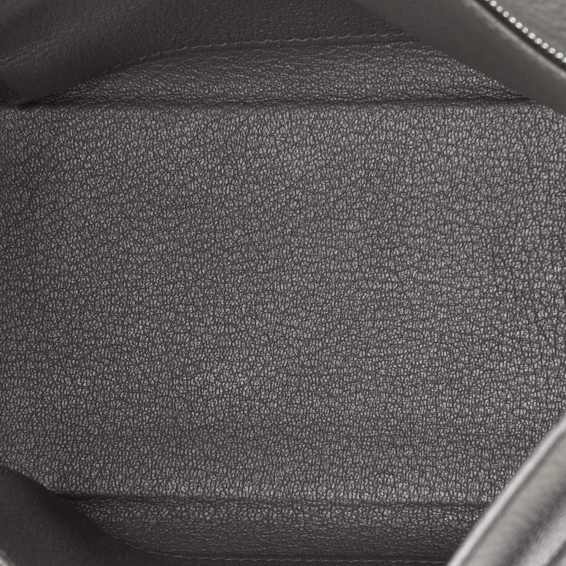 Kelly Handbag Grey Togo with Palladium Hardware 25